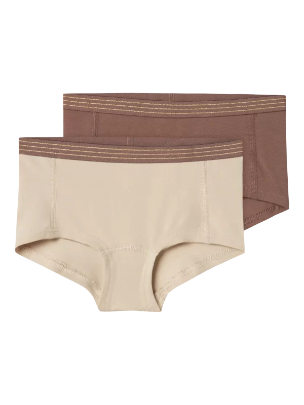 NAME IT NkfHipster alushousut 2-pack Peyote