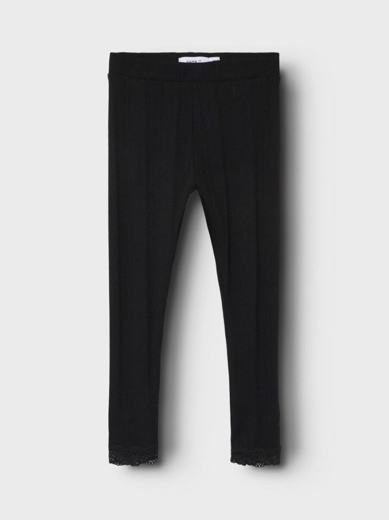NAME IT NmfFreda slim leggings 92 koko Black - Image 2