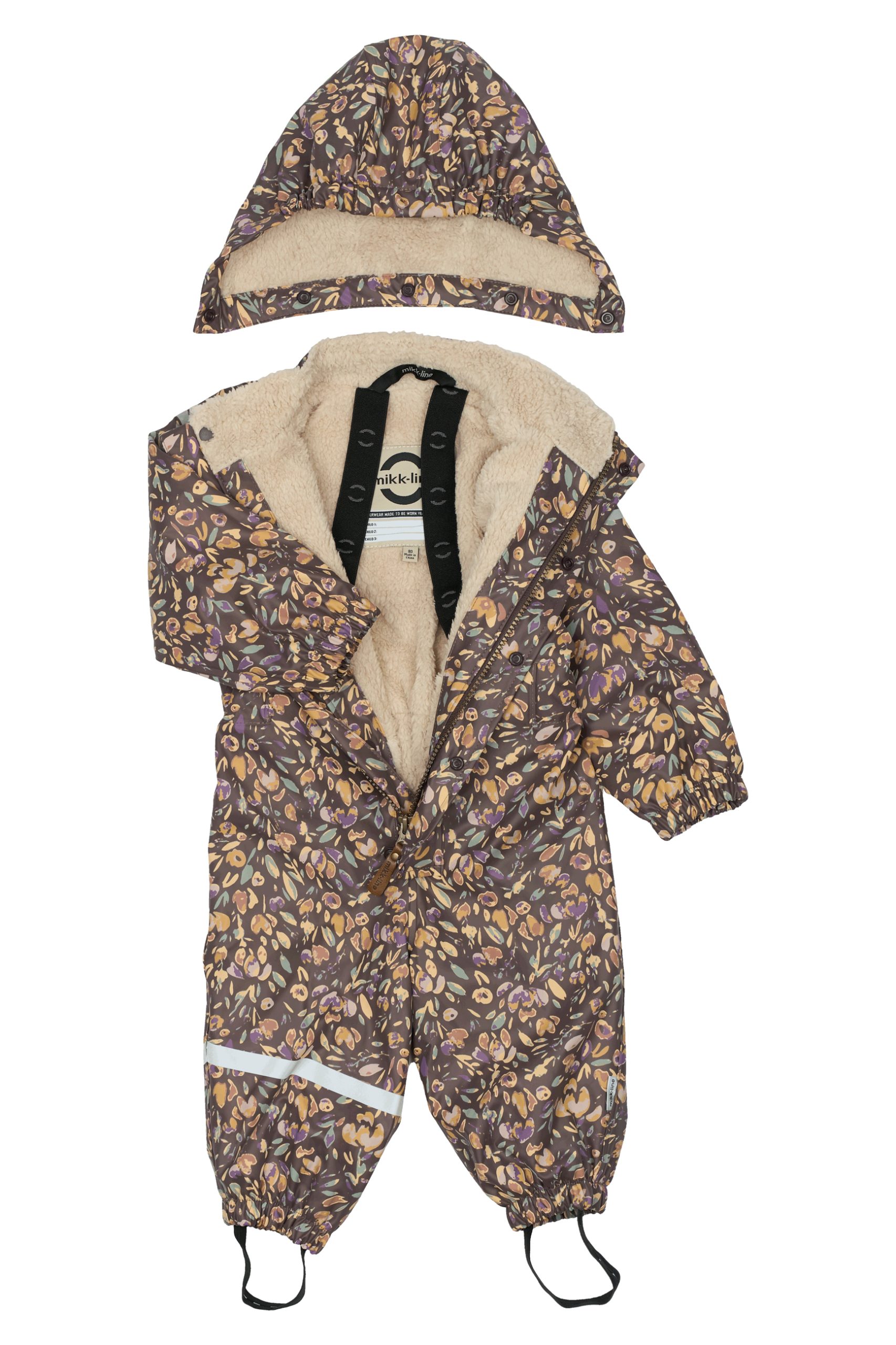 MIKK-LINE teddyvuorellinen kurahaalari Raisin pienehkö mitoitus