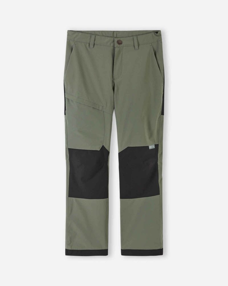 REIMATEC Sampu polvi/peppupaikkavälikausihousut, erittäin kestävät hoikalle Greyish Green - Image 4