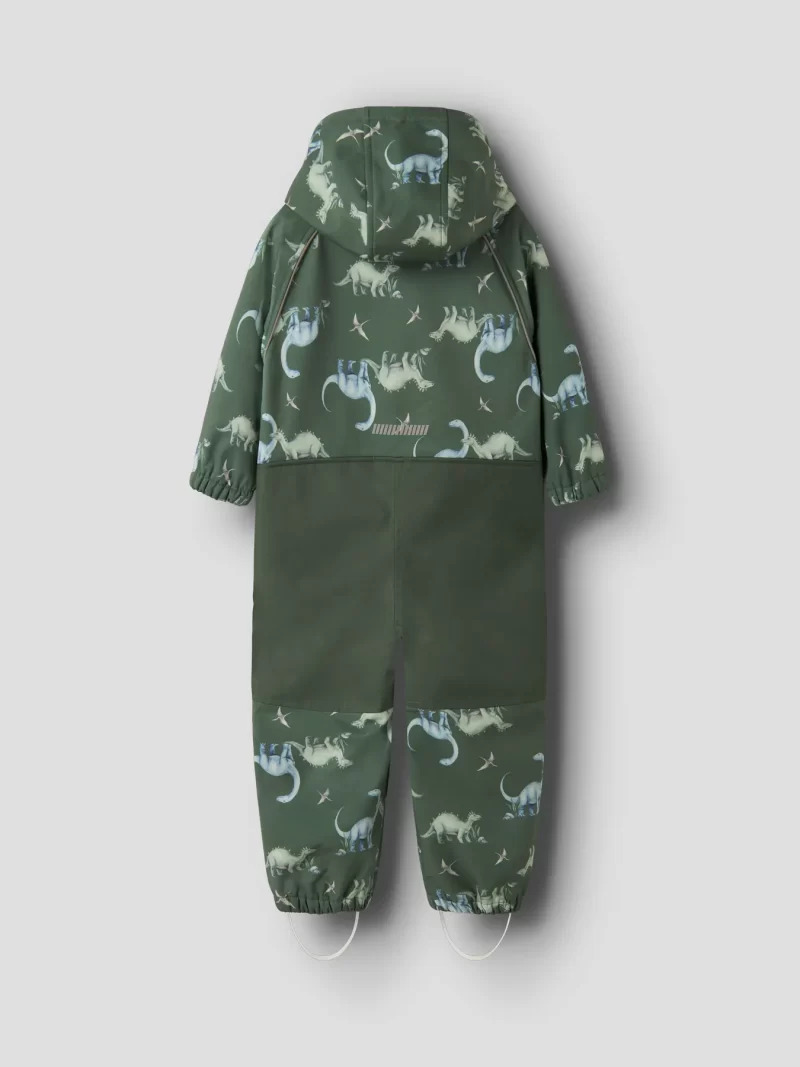 NAME IT NmmAlfa08 softshellhaalari softshellvälikausihaalari fleecevuorella dinosaurukset Jungle dino Green - Image 6