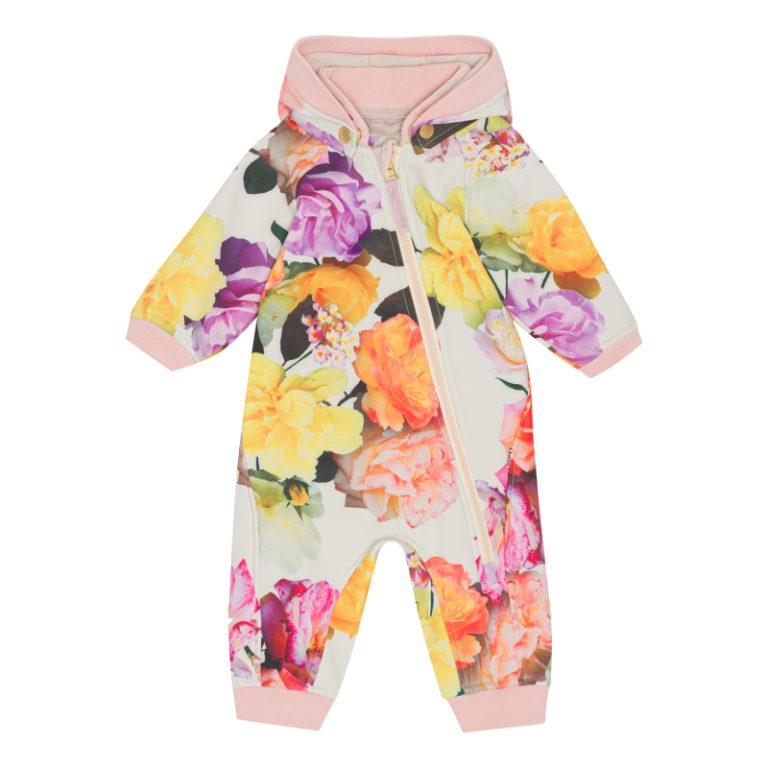 MOLO KIDS Hill softshellvälikausihaalari fleecevuorella Rose Park Yellow 92