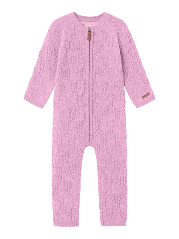NAME IT NmfWrilla merinovillahaalari Blooming Pink reiluhko mitoitus