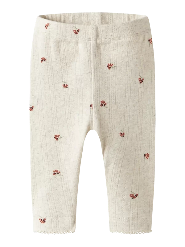 NAME IT NbfBerries vauvan leggings Peyote Melange