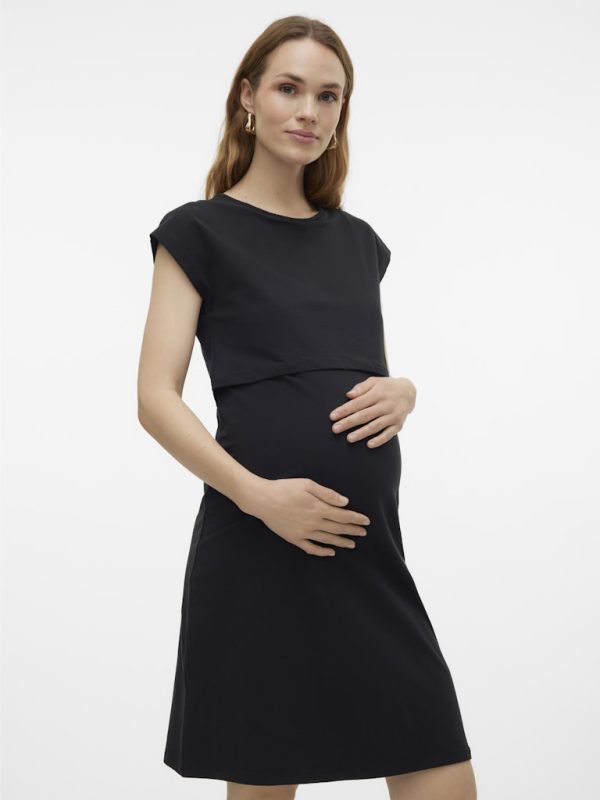 MAMALICIOUS MlSkye June imetysmekko äitiysmekko Black
