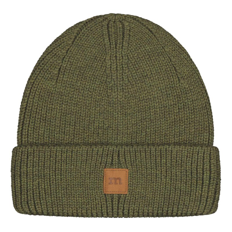 METSOLA Merino Knitted Beanie merinovillapipo Pistachio 4-7v