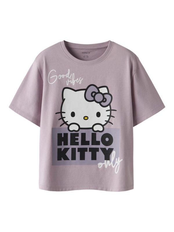 NAME IT NkfDykaja Hello Kitty lyhythihainen t-paita Dawn Pink