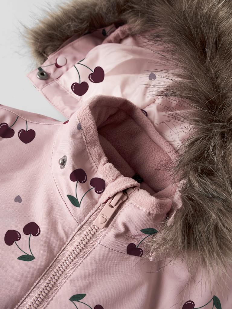NAME IT NmfSnow10 talvihaalari toppahaalari Violet Ice Cherry ENNAKKOTILAUS - Image 3