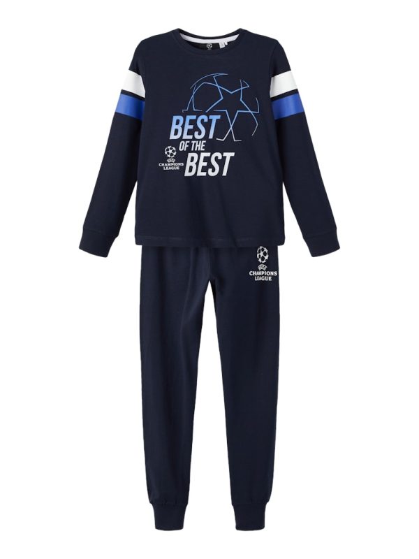 NAME IT NkmUEFA Oskar jalkapallo yöpuku pyjama Dark Sapphire