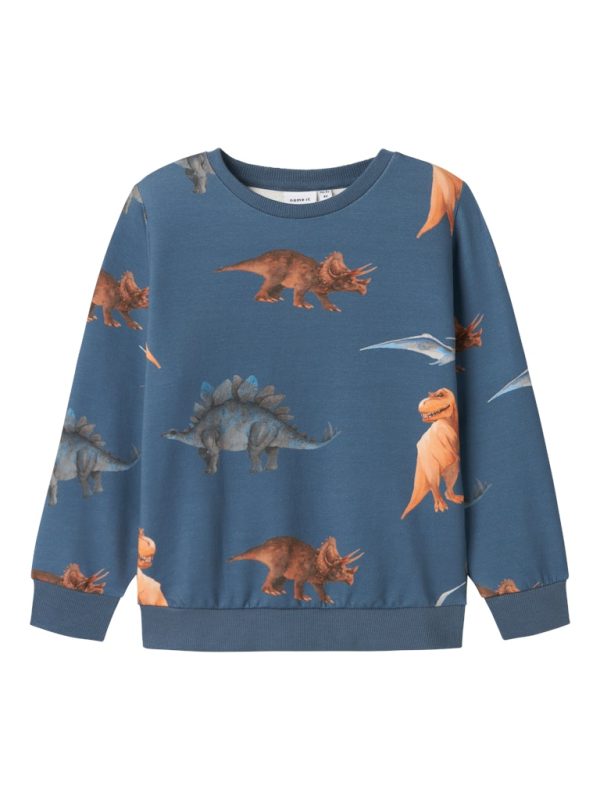 NAME IT NmmPnoDino dinosaurus collegepaita Coronet Blue