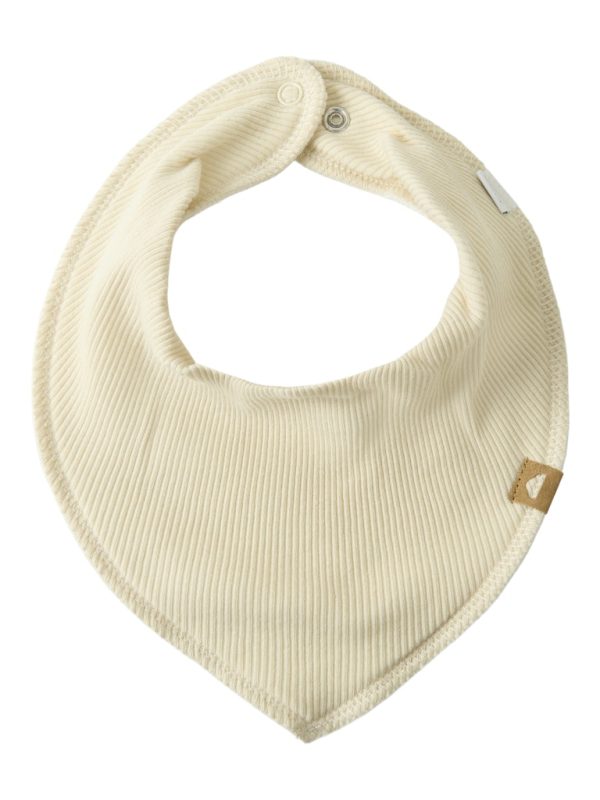 NAME IT NbfYvettesolla vauvan kuolalappu kauluri ribbihuivi toinen puoli fleeceä Summer Sand