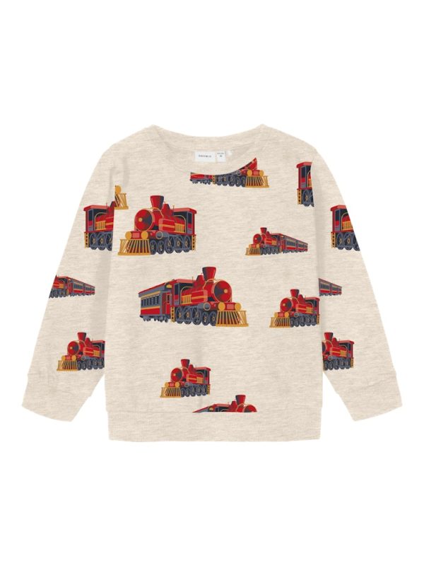 NAME IT NmmOrman collegepaita juna veturi Peyote Melange - 110
