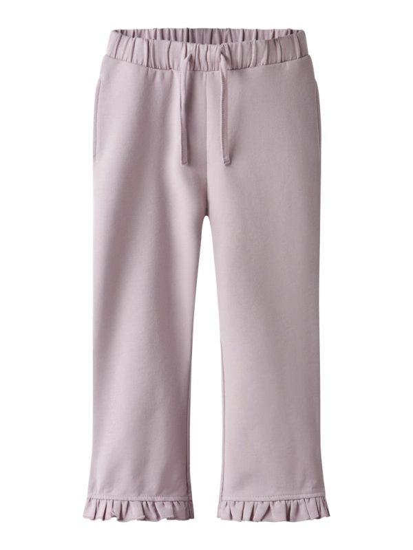 NAME IT NmfFiikku Bootcut collegehousut Burnished Lilac