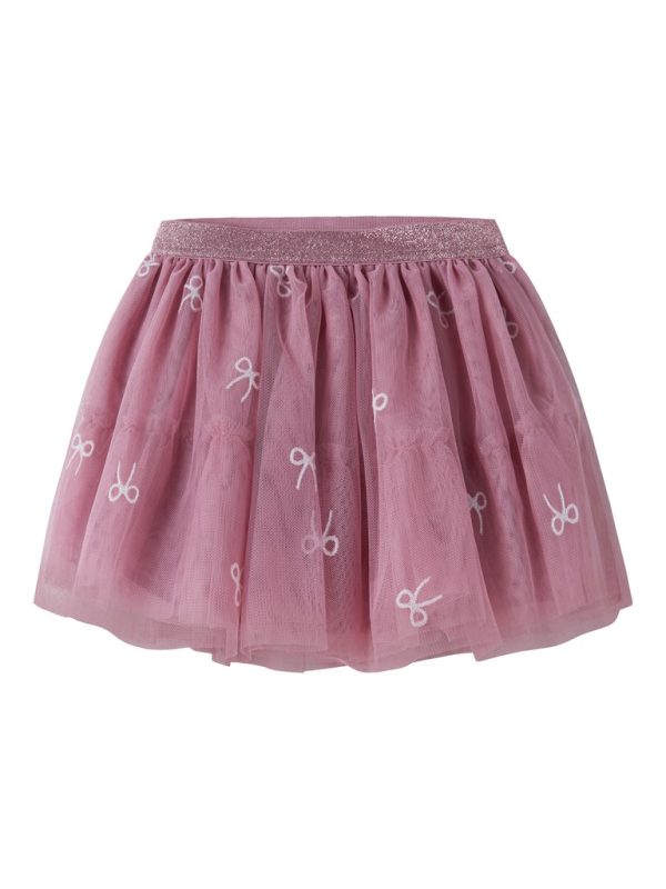 NAME IT NmfKira tulle skirt tyllihame Lilas Antique White