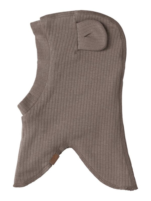 NAME IT NbnMex ribbikypärämyssy korvilla Walnut