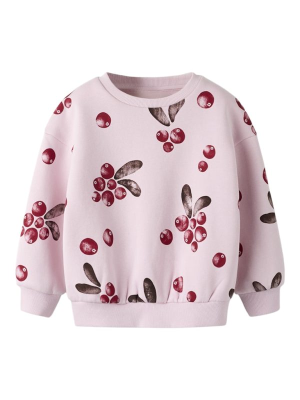 NAME IT NmfSissy collegepaita Parfait Pink All Over Print