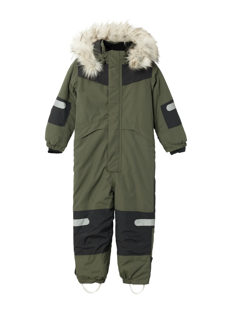 NAME IT NmnStorm ski suit talvihaalari toppahaalari lasketteluhaalari 12 000mm vedenpito Climbing Ivy