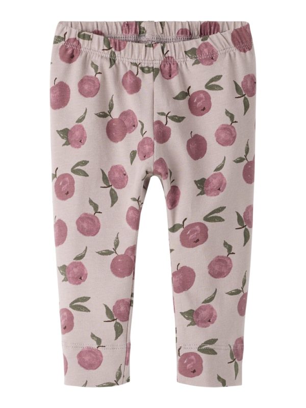 NAME IT NbmOfelly vauvan leggings omenat Bark