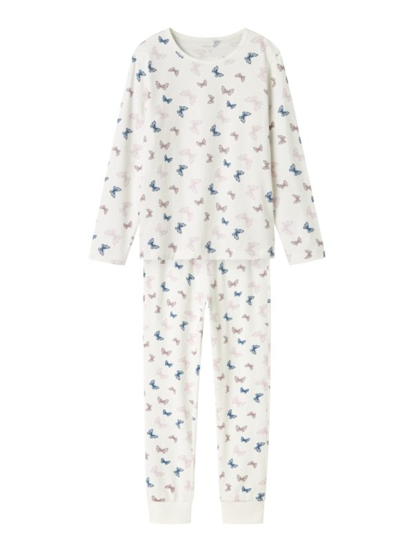 NAME IT NkfNightset yöpuku pyjama perhoset Jet Stream Butterfly