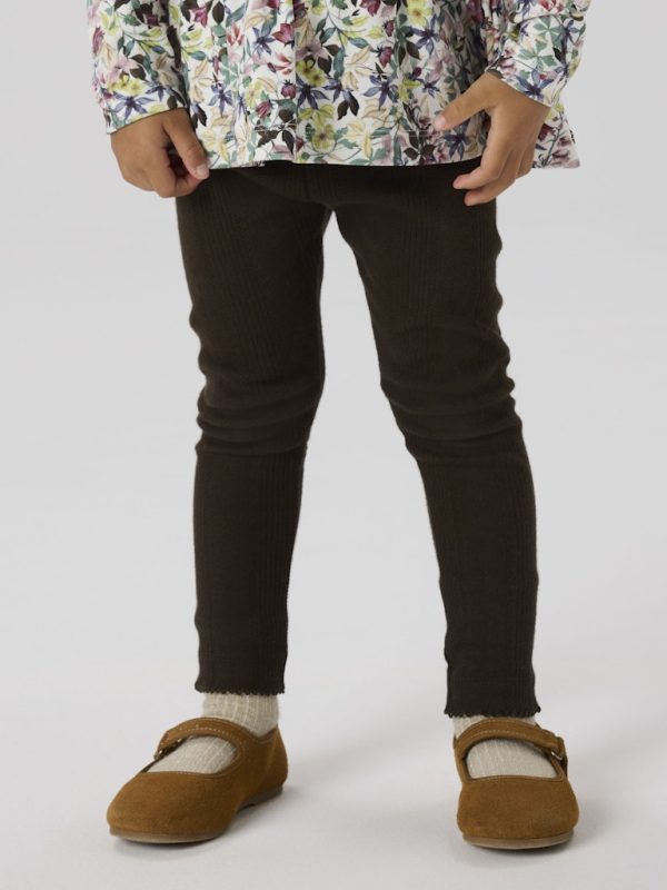 NAME IT NmfJulia leggings Delicioso t. ruskea