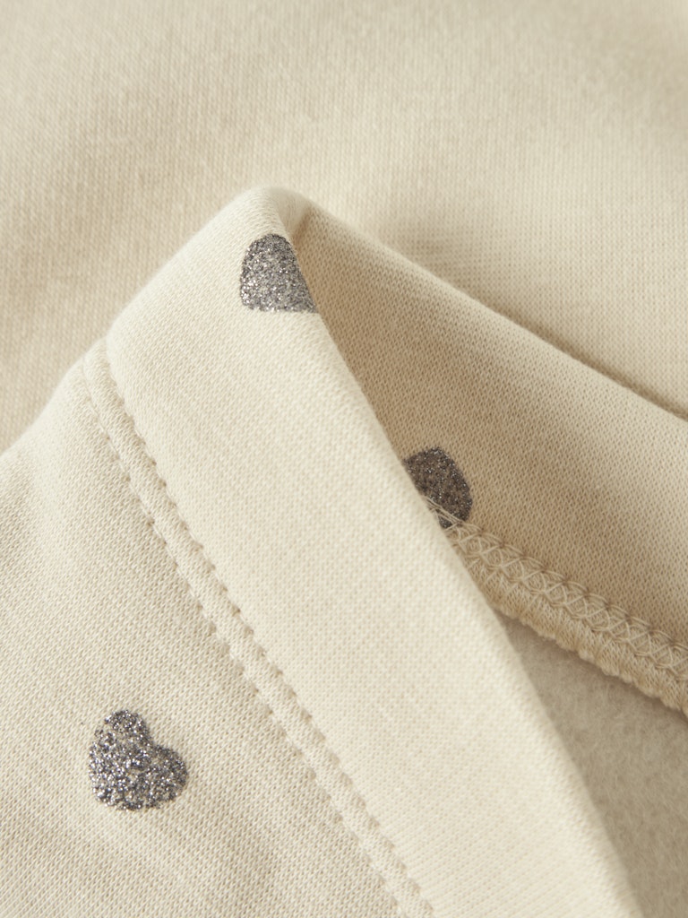 NAME IT NmfTavina sweat fleece collegeleggings Summer Sand Glitter Lava Smoke Hearts - Image 2