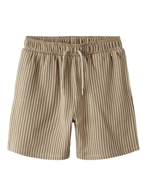 NAME IT NkmHaris shortsit Irish Cream 100% luomupuuvillaa