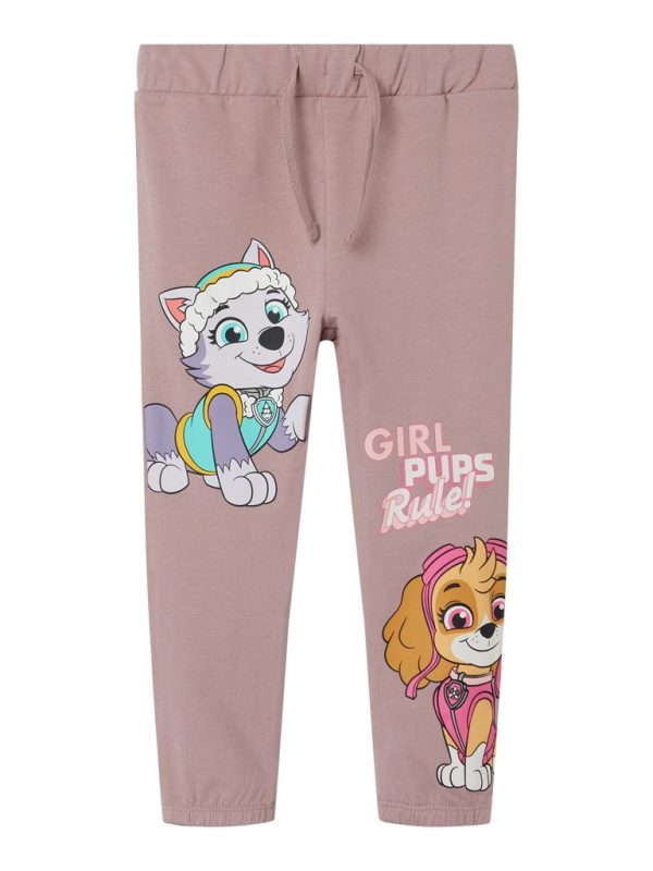 NAME IT NmfPJulle Pawpatrol Ryhmä Hau collegehousut 100% puuvillaa Deauville Mauve