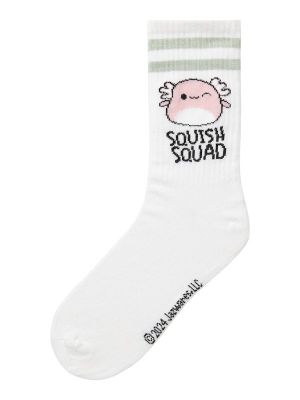 NAME IT NkfMomsa Squish tennissukat Bright White Aqua Grey - 37/39