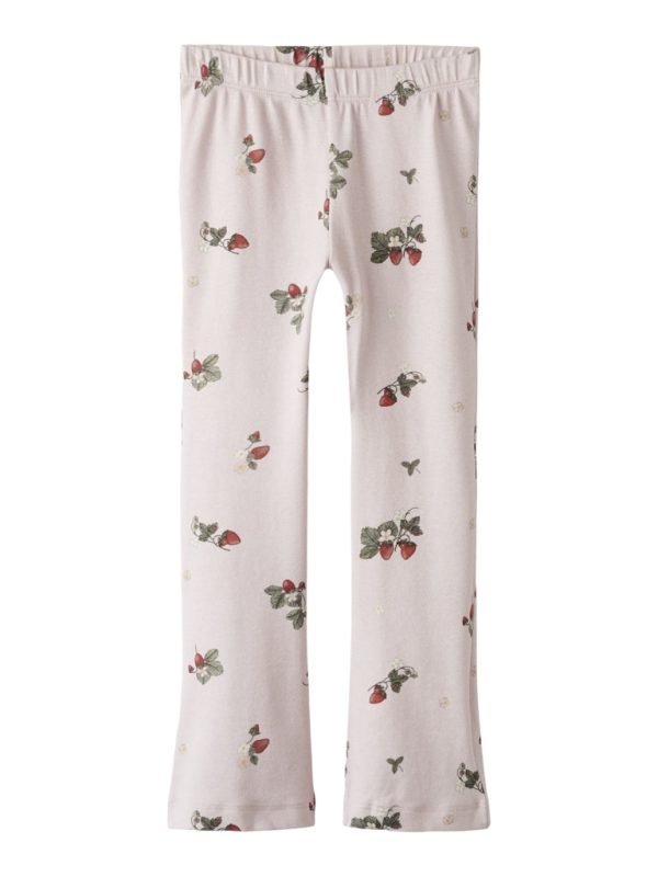 NAME IT NmfFryda flared leggings leveälahkeiset housut metsämansikat Ballerina - 98