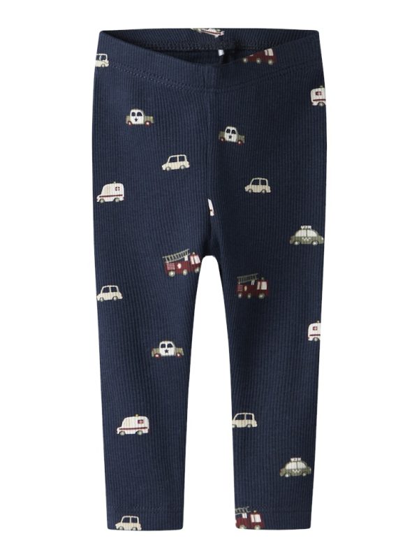 NAME IT NbmThue long john ribbileggings Navy Blazer