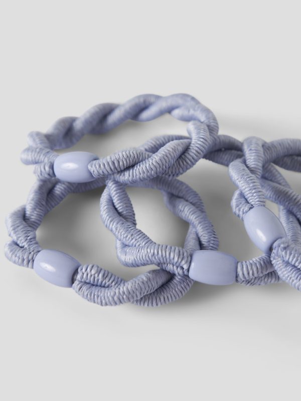 NAME IT NkfTalli 4-pack hiusponnari Lavender Gray