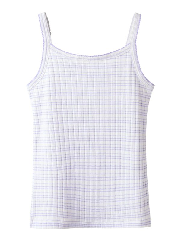 NAME IT NkfFiona toppi Bright White Stripes