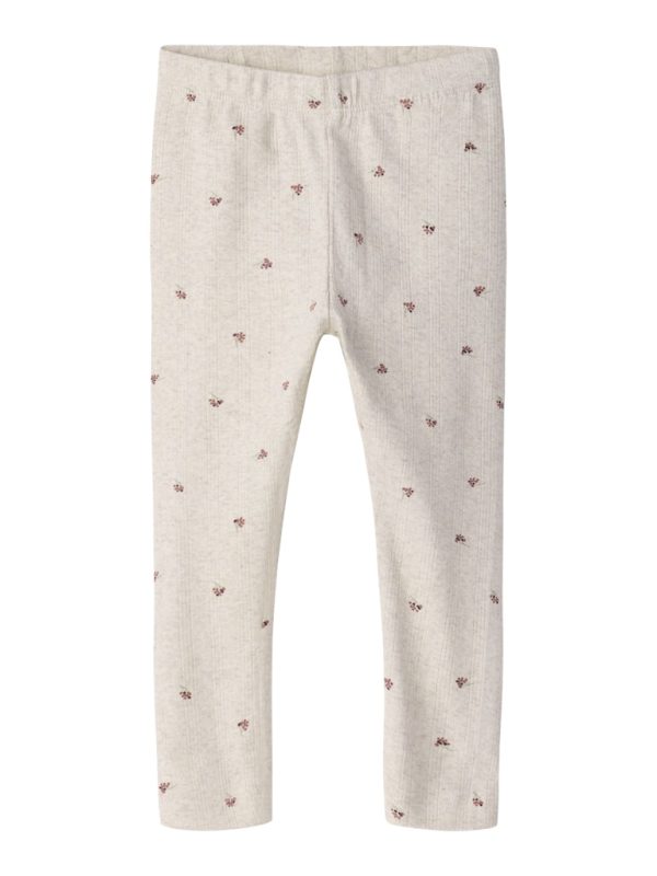 NAME IT NmfBerries slim leggings Peyote Melange