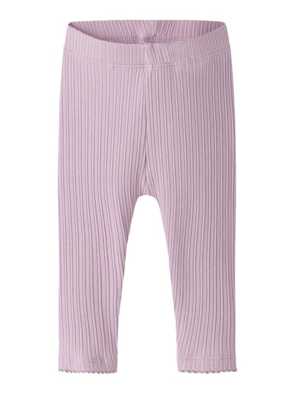 NAME IT NbfDemi ribbileggings Fragrant Lilac