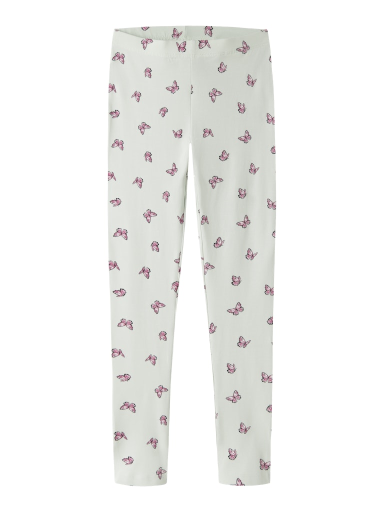 NAME IT NkfVivian leggings Pale Aqua Small Butterflies TULOSSA LÄHIPÄIVIEN AIKANA
