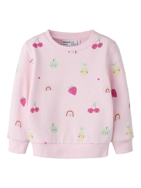 NAME IT NmfpFransia light sweat collegepaita Pink-A-Boo