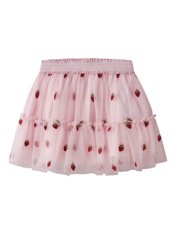 NAME IT NmfJulianna tulle skirt tyllihame Cradle Pink