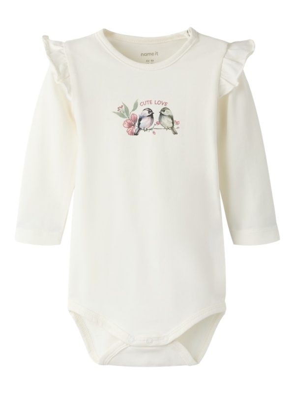 NAME IT NmfBirdy frillabody Cloud Dancer