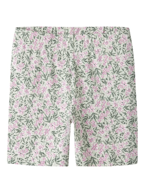 NAME IT NmfVayo bikershortsit short leggings Pale Aqua Pink Flowers