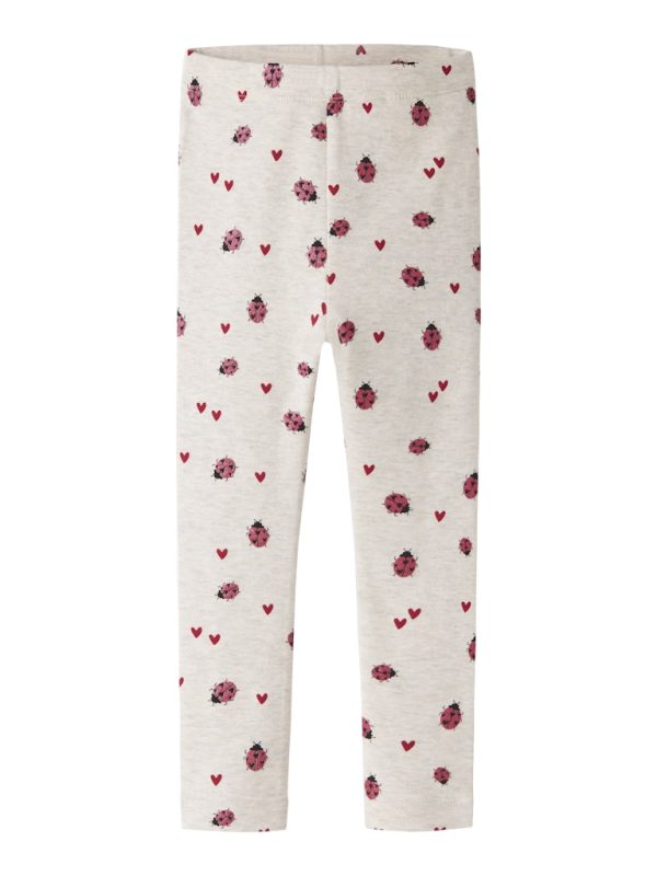 NAME IT NmfHaline leppäkerttu leggings Peyote Melange