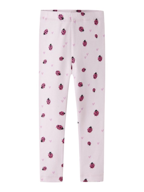 NAME IT NmfHaline leppäkerttu leggings Cradle pink