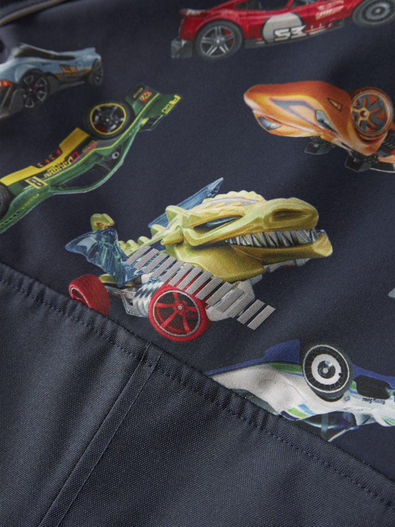 NAME IT NmmAlfa08 softshellhaalari softshellvälikausihaalari fleecevuorella HotWheels Navy Blazer - Image 5