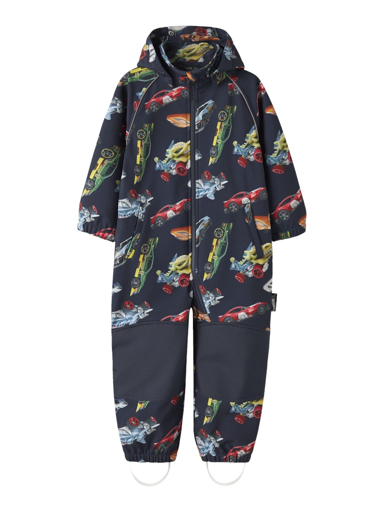 NAME IT NmmAlfa08 softshellhaalari softshellvälikausihaalari fleecevuorella HotWheels Navy Blazer