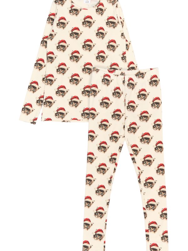 The NEW kissa ribbiyöpuku pyjama yöasu aikuisille Gardenia Cat