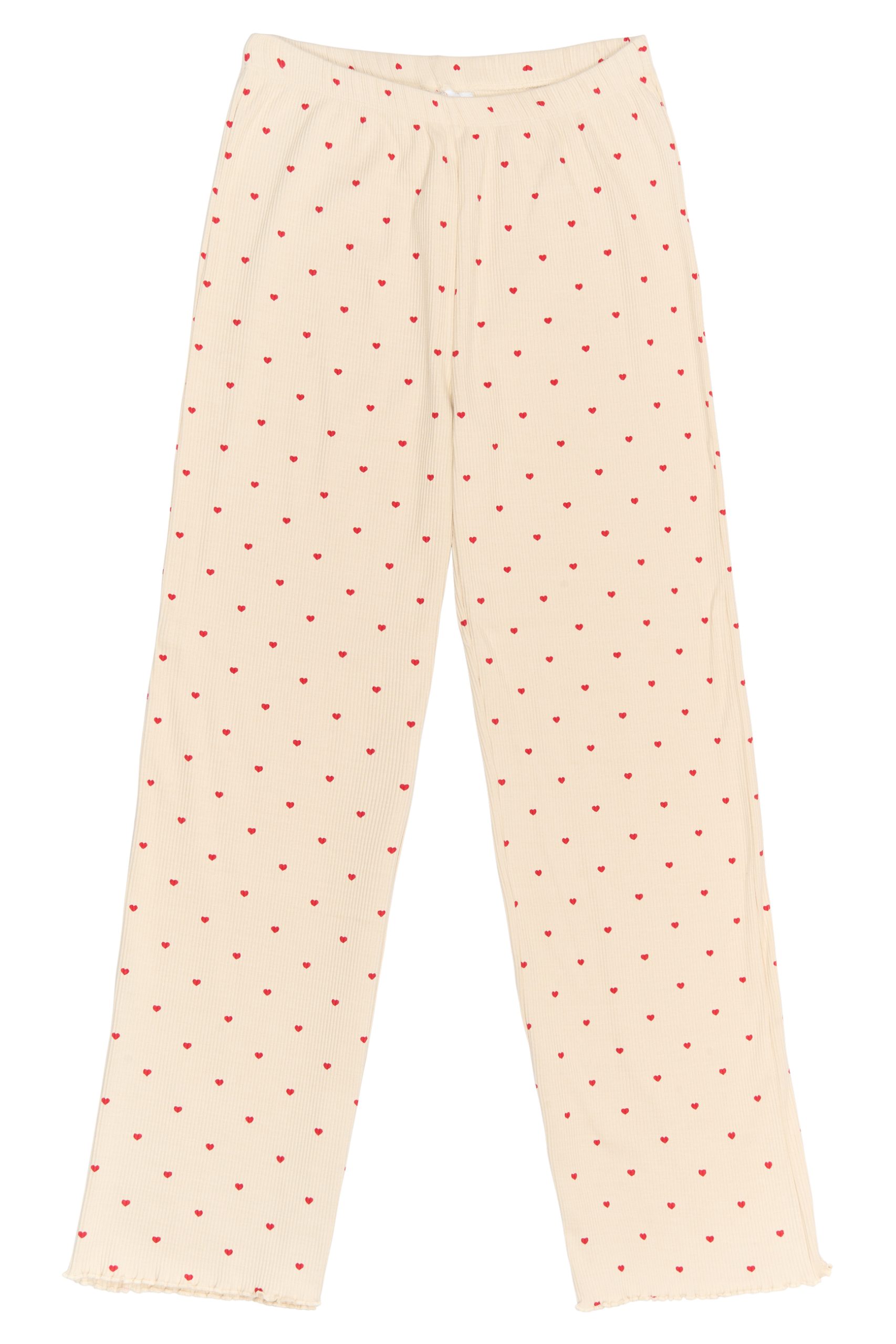 The NEW holiday heart rib night set ribbipyjama aikuisten koko sydämet - Image 4