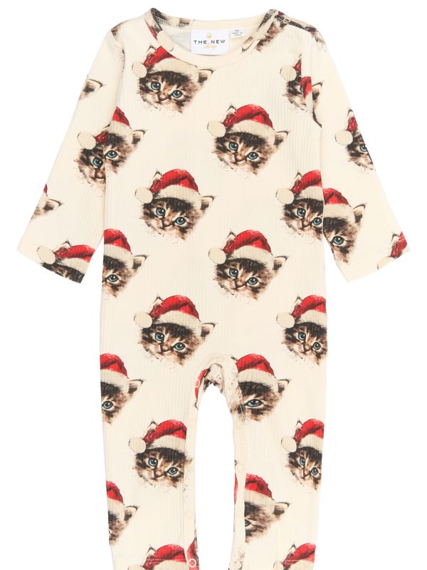 THE NEW kissa ribbihaalari slim fit Gardenia Cat