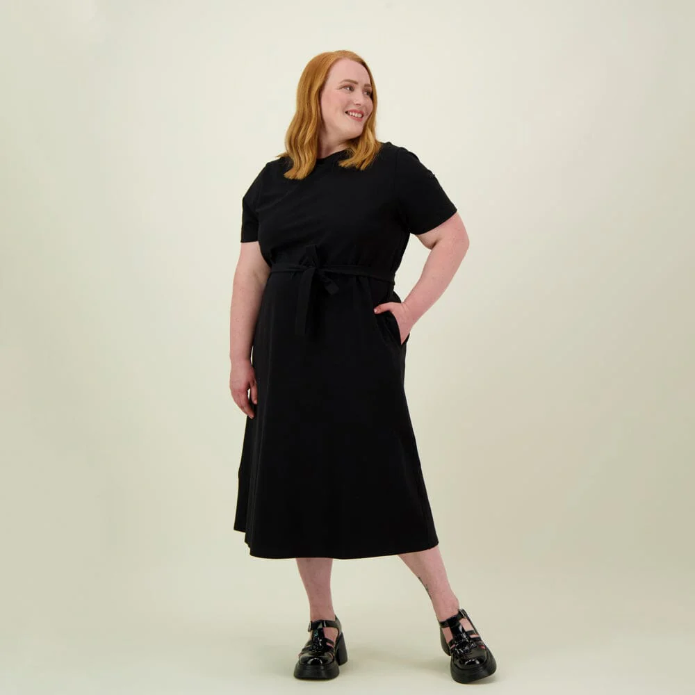 METSOLA naisten mekko A-line dress Licorice XL - Image 10