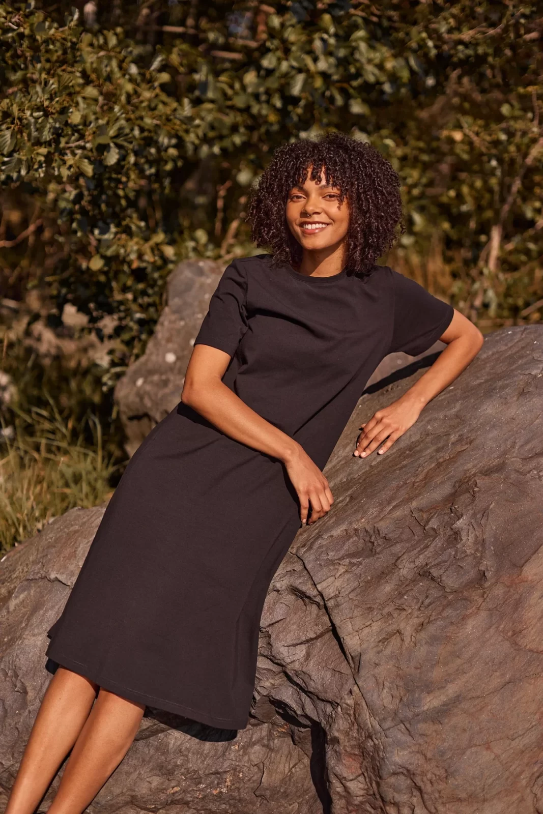 METSOLA naisten mekko A-line dress Licorice XL