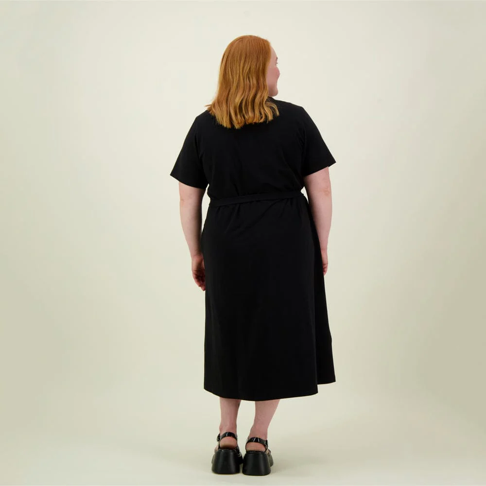 METSOLA naisten mekko A-line dress Licorice XL - Image 5