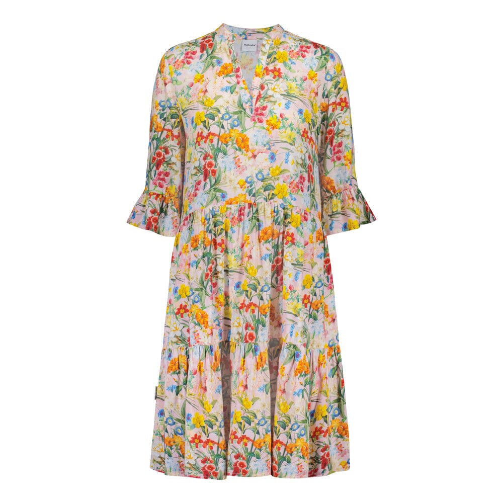 METSOLA Womens Dress Flower Power naisten mekko L (reilu mitoitus) - Image 3